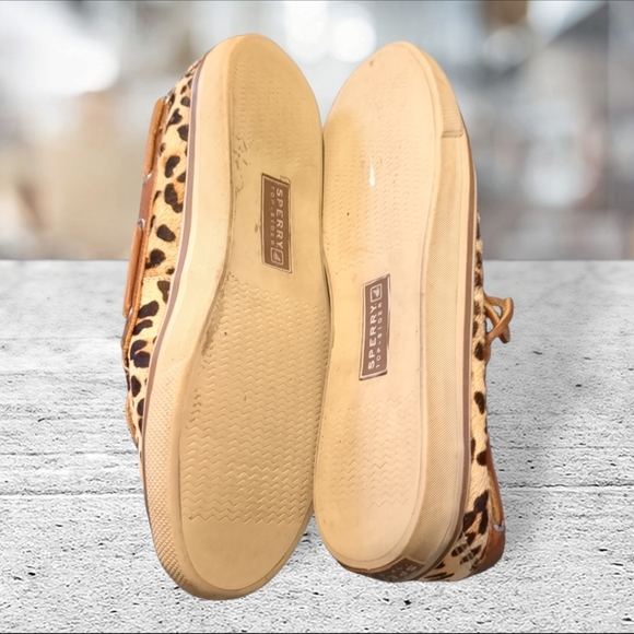 Sperry top sider leopard print size 7 - Picture 5 of 12
